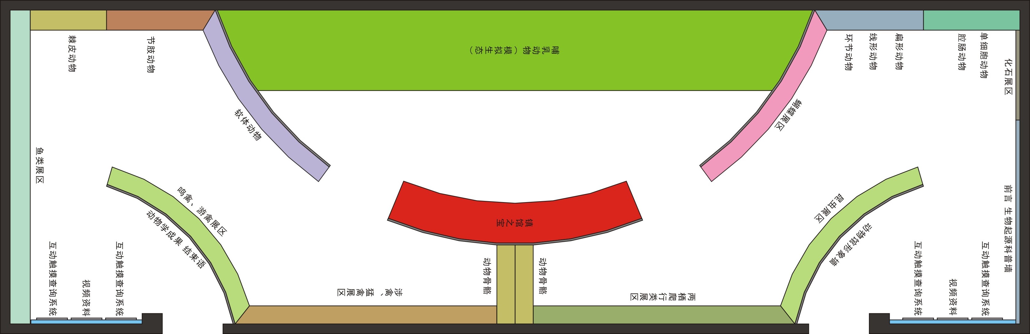 孝感动物馆平面图